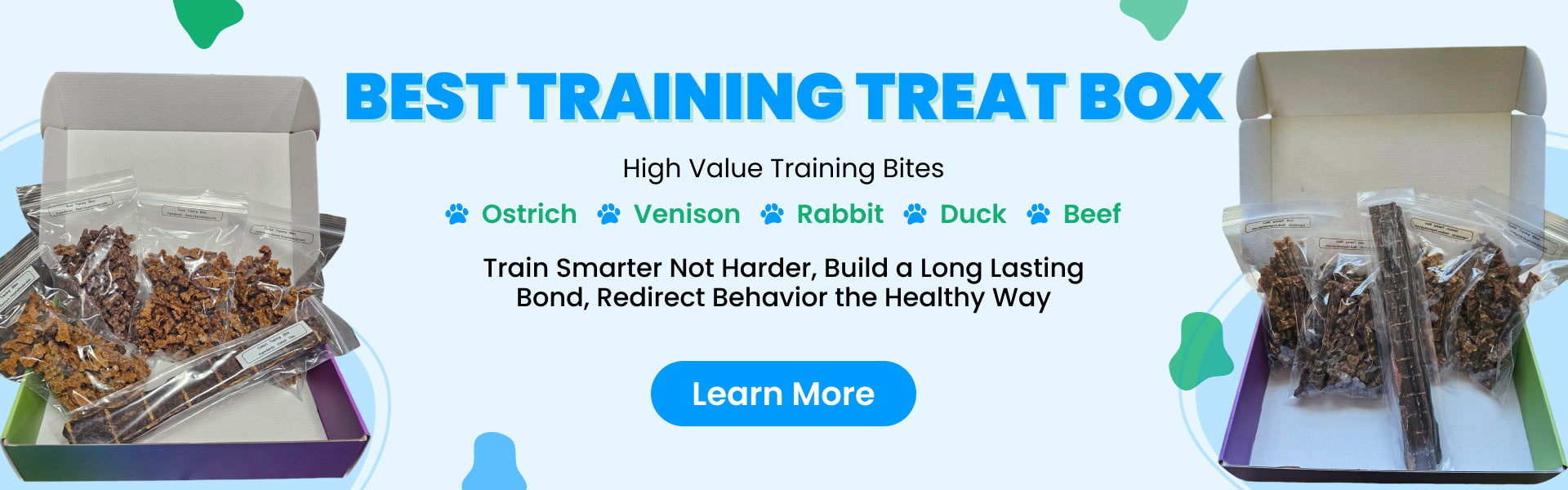 dog training treat boxes