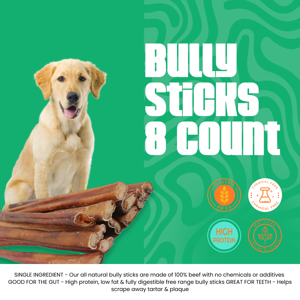 Bully Sticks 8 Count