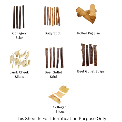 Light Chewer Puppy Box – 16 Easy to Digest Teething Chews