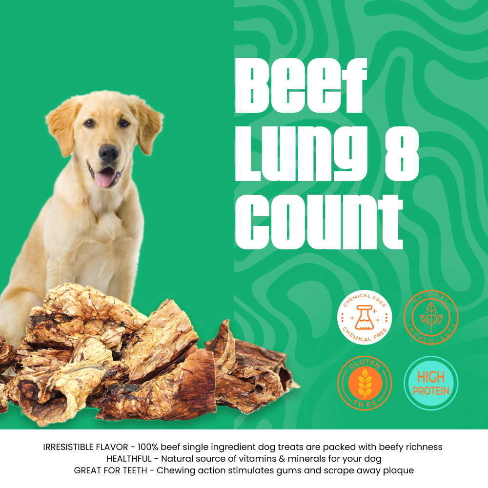 Beef Lung 8 Count