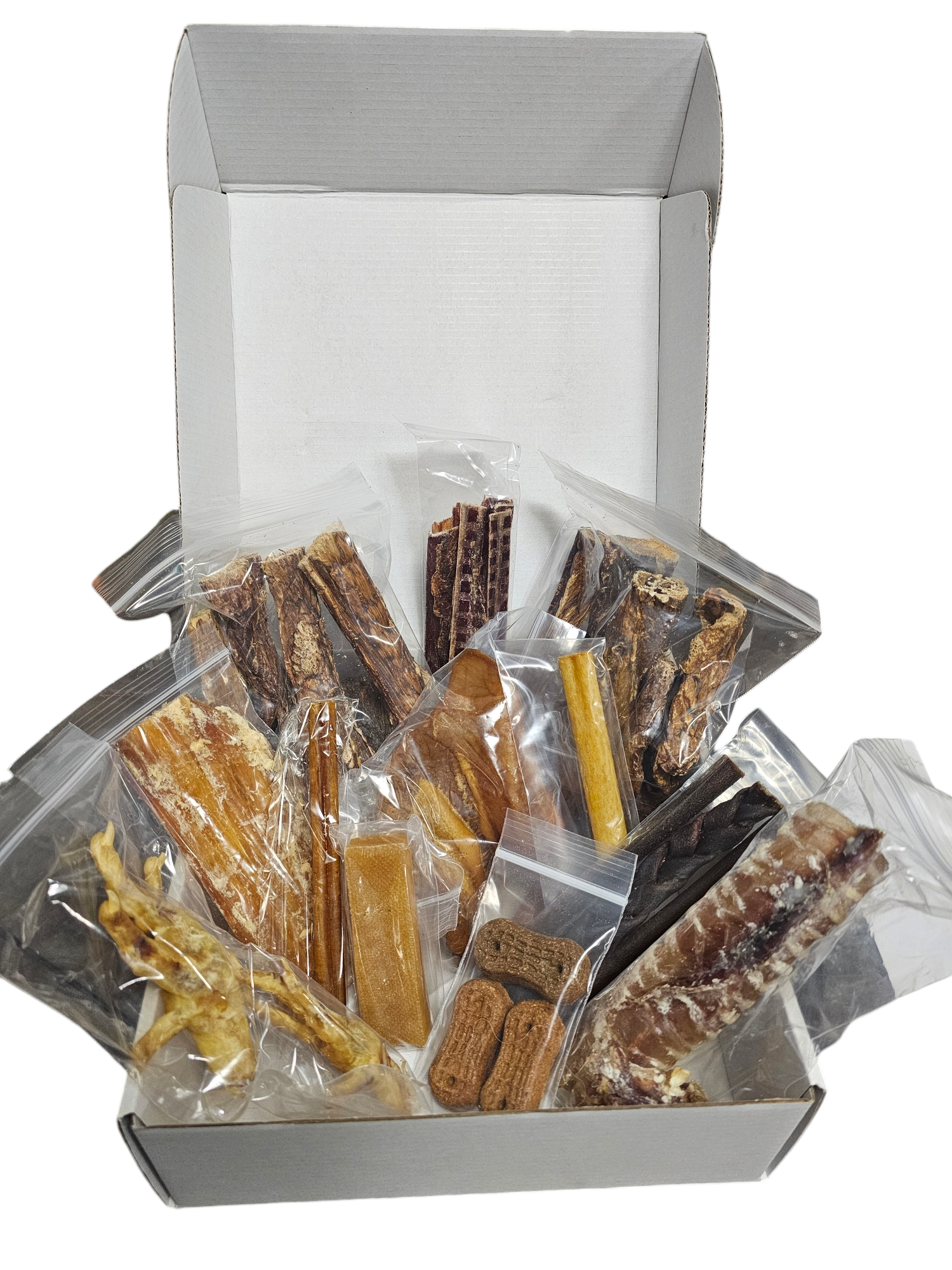 The Original Chomper Treat Box – A Month of Premium Chews: #1 Rated Chews for French Bulldogs