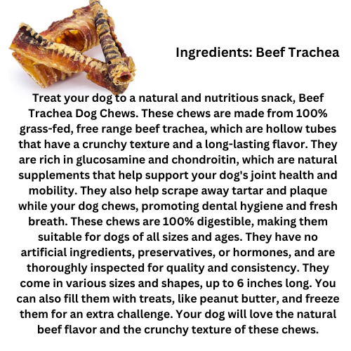 Beef Trachea 8 count