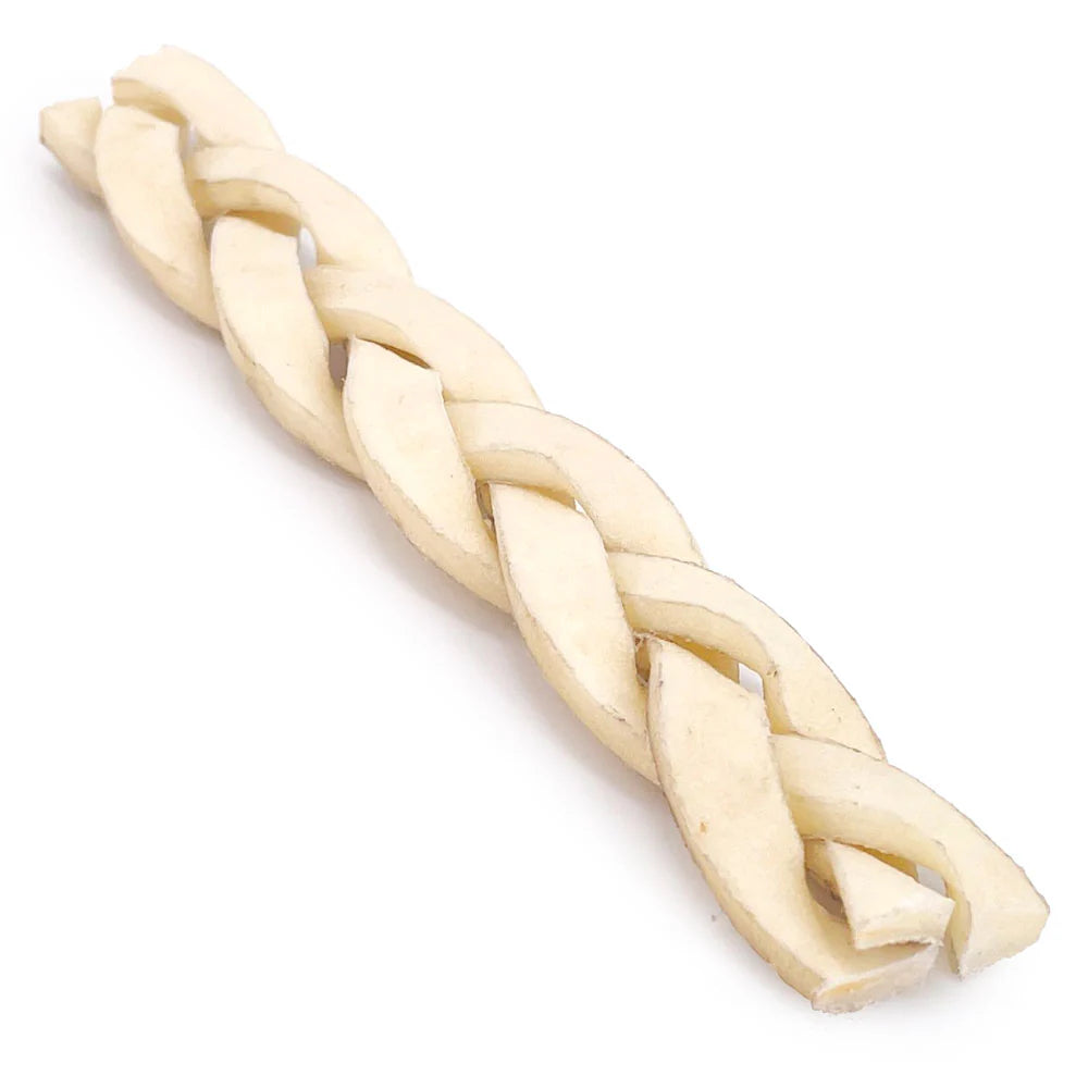 Braided Beef Cheek Chews 8 count