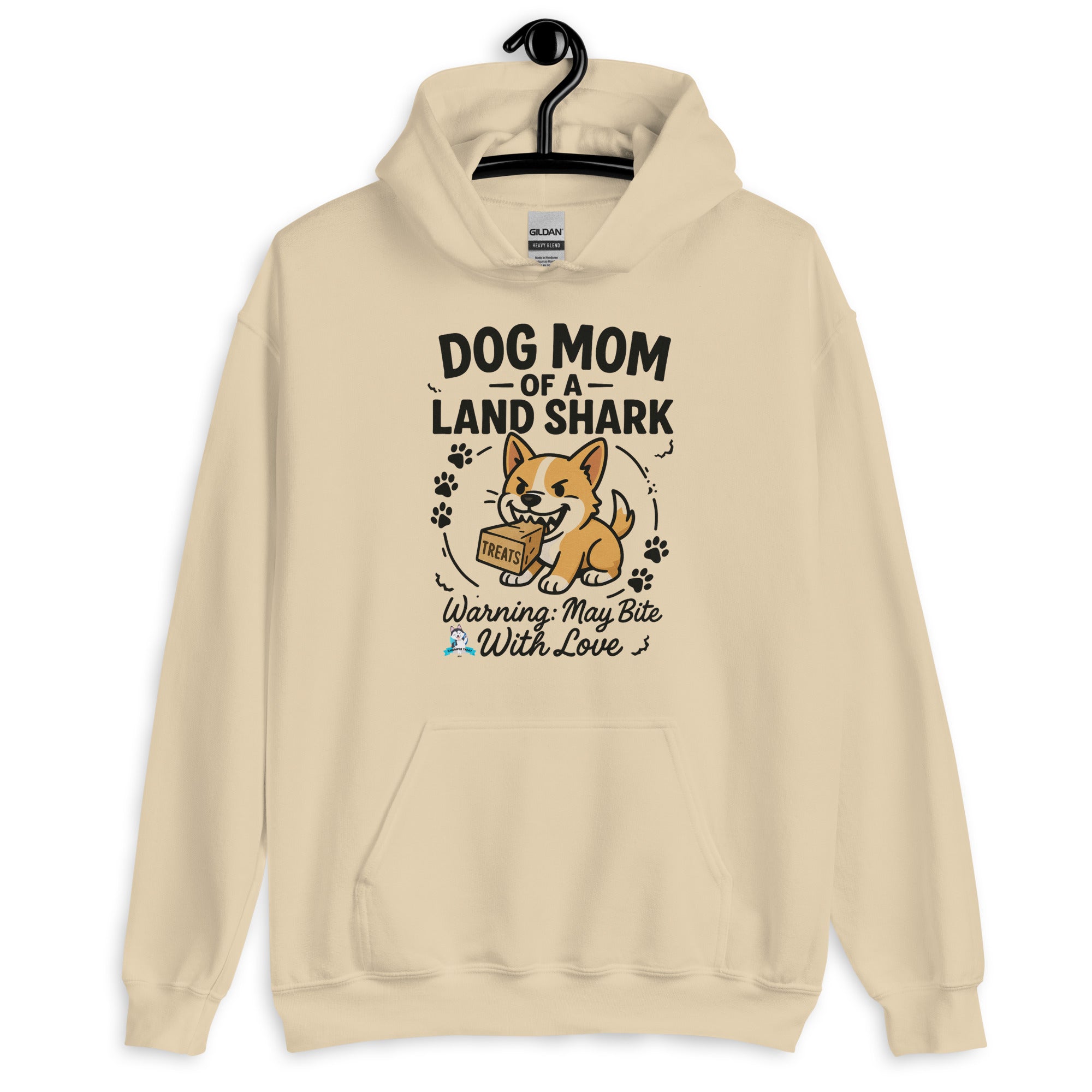 Land Shark Dog Mom Hoodie