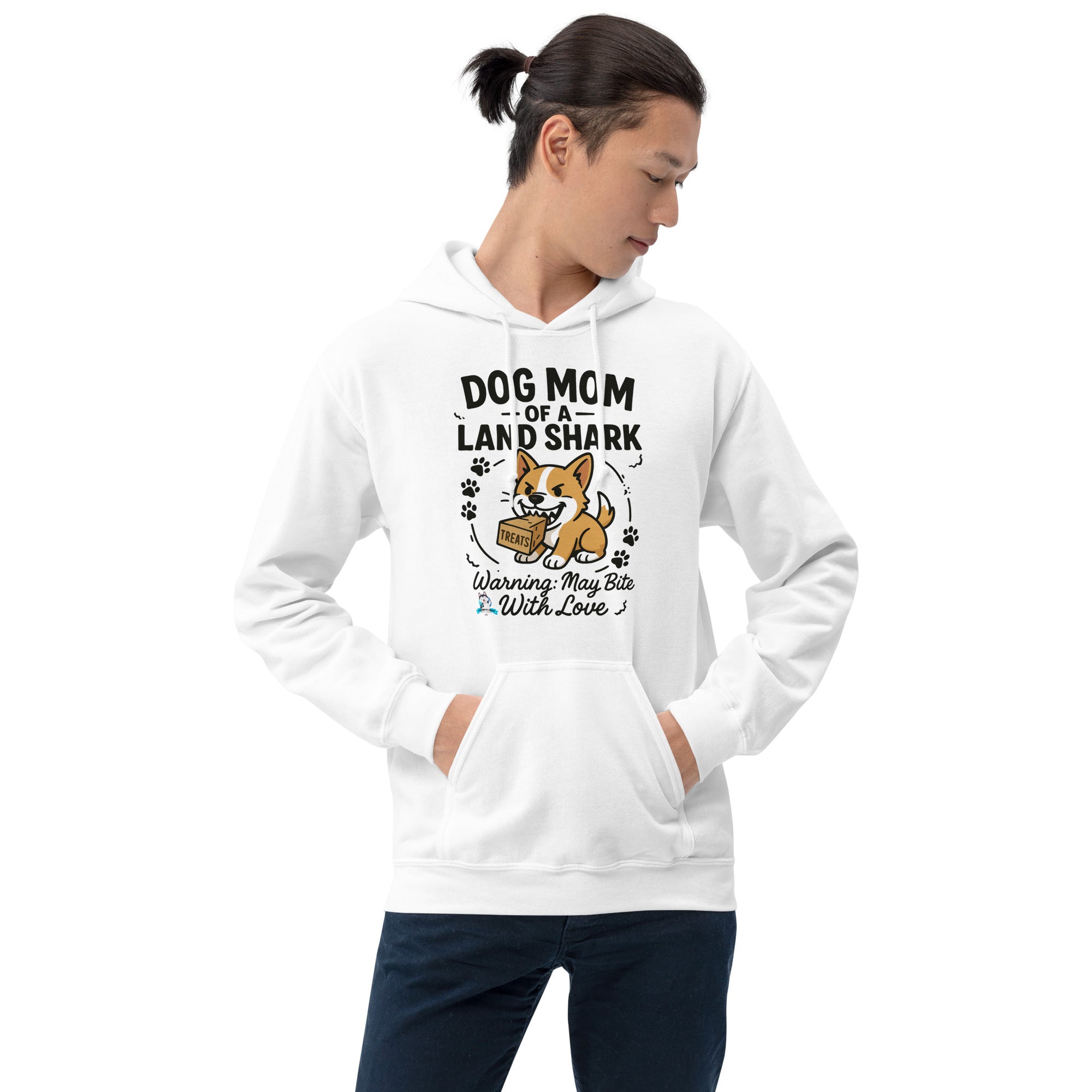 Land Shark Dog Mom Hoodie